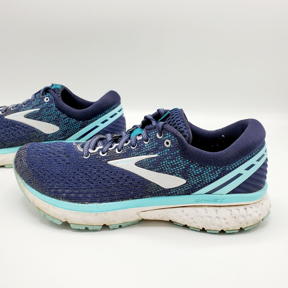 Brooks Ghost 11 Navy, Gray & Blue Running Shoes